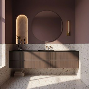 Toolight Toolight, LED nástenné svietidlo 4W, 4000K, 500lm, APP1799-W, zlatá lesklá, OSW-08981