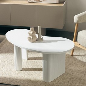 Konferenční stolek Felicia 110 cm bílý