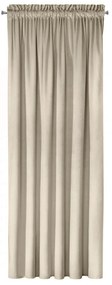 ZATEMŇOVACÍ ZÁVES NA PÁSKE MELANIE 140X270 CM SVETLOBÉŽOVÁ
