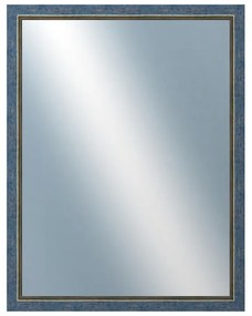DANTIK - Zrkadlo v rámu, rozmer s rámom 70x90 cm z lišty CARRARA šedá (2949)