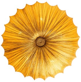 Dizajnové stropné svietidlo zlaté 60 cm 5-svetlo - Plu