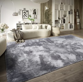 ELLE Decoration, Kusový koberec Cosy 106110 Silver z kolekcie Elle, 80x150, šedá, obývacia izba