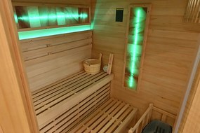 M-SPA - Suchá sauna s pieckou 150 x 150 x 200 cm 6 kW