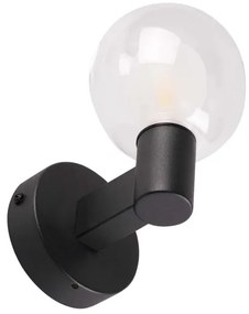 Kúpeľňové nástenné svietidlo POLA 1xG9/5W/230V IP44 čierne/číre