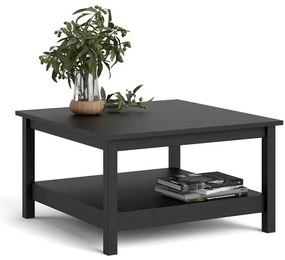 Čierny konferenčný stolík 81x81 cm Madrid - Tvilum