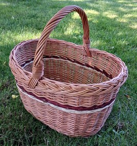 HRADIL Prútený nákupný košík Miera IX.