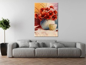 Gario Ručne maľovaný obraz Kompozícia Vlčí mak Rozmery: 70 x 100 cm