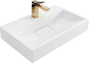 Umývadlo na dosku konglomerátové Goya 60 cm - biele