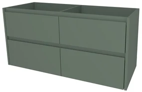 Mereo, Mereo Opto, kúpeľňová skrinka 121 cm, Multidecor, Zelená Verde, MER-CN993SZEV1