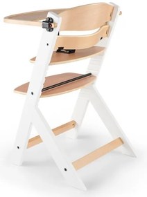 KINDERKRAFT - Detská jedálenská stolička ENOCK biela