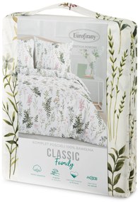 RENFORCÉ OBLIEČKY VANESS 160X200 CM, 2 KS 70X80 CM LISTY