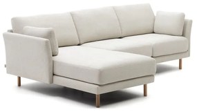 Krémová rohová pohovka Gilma – Kave Home