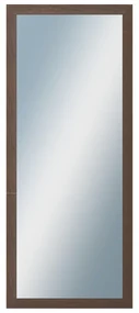 DANTIK - Zrkadlo v rámu, rozmer s rámom 50x120 cm z lišty RETRO hnedá (3144)