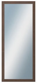 DANTIK - Zrkadlo v rámu, rozmer s rámom 50x120 cm z lišty RETRO hnedá (3144)