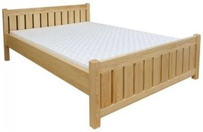 Drevená manželská posteľ KATKA - smrek, 200x180