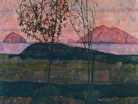 Obrazová reprodukcia Setting Sun, Egon Schiele