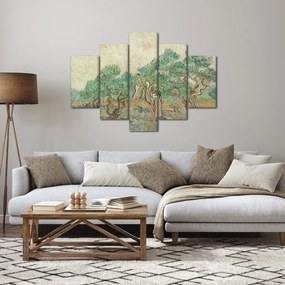 Obraz - Vincent van Gogh, The Olive Orchard, reprodukcia (150x105 cm)