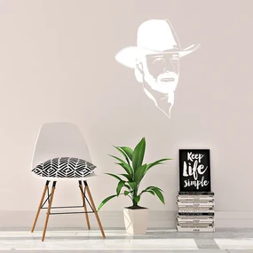 Sablio Samolepka na stenu: Chuck Norris - 103x120 cm