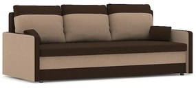 Veľká rozkladacia pohovka MILTON model 2 Čierna/biela