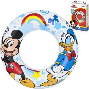 Plávacie koleso Miki a Donald, priemer 56 cm, Bestway 91004