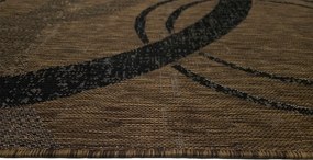 BE Koberec Eqos 0003 BROWN – hnedý obdĺžnikový Rozmer: 160x220 cm