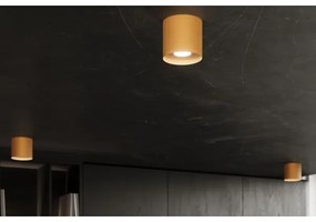 Sollux SL.1283 - Bodové svietidlo MIKA 1xGU10/10W/230V zlatá