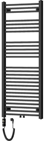 Mexen Pluton, elektrické vykurovacie teleso 1450x600 mm + vykurovacia tyč 900 W, čierna, W106-1450-600-2900-70