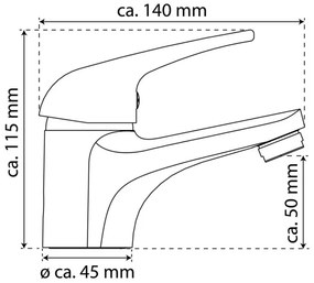 Eisl Kúpeľňová batéria GRANDE VITA CLASSIC (umývadlová batéria)  (100335846)