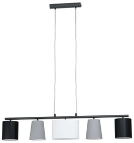 Eglo 98588 - Luster na lanku ALMEIDA 5xE14/25W/230V