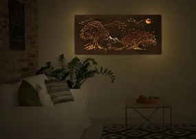 Svietiaci obraz strom Tri duby