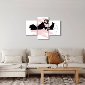 Obraz - Fashion lady (90x60 cm)
