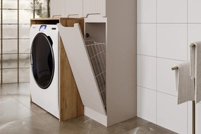 Koupelnová sestava Nova Cashmere I se zápustným umyvadlem a skříňkami 80 cm kašmírová