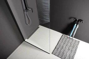 Polysan Polysan, MODULAR SHOWER BLACK stena na inštaláciu na múr, jednodielna, 800 mm, MS1-80B