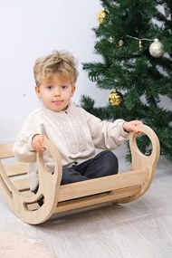 Montessori hojdačka dekor Woody