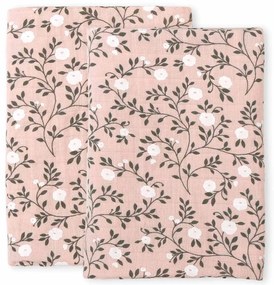 A Little Lovely Company - Mušelínové plienky, blossom - dusty pink - 2 ks
