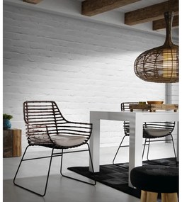 Odkladací stolík z teakového dreva Kave Home Ognak