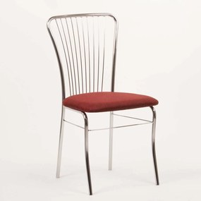 Stima Stolička IRINA chrom Vyberte látku ->: LUX Bordo 15