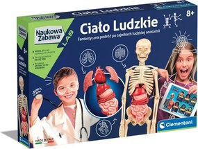 Vedecká zábava Ľudské telo Poľský jazyk Clementoni 60249