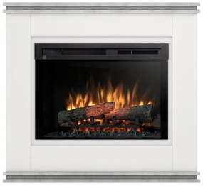 Elektrický krb Vena 26 biely/beton