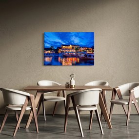 Obraz nočného mesta Hoi An, Vietnam (90x60 cm)