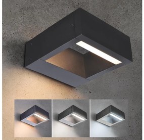 Brilagi - LED Vonkajšie svietidlo RAGUSA LED/7W/230V 3000/4000/6000K antracit IP54