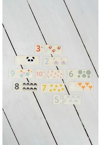 Drevené detské puzzle (počet dielikov 20) Numbers – Kindsgut