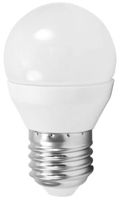 LED žiarovka E27 G45 5 W miniglobe, biela