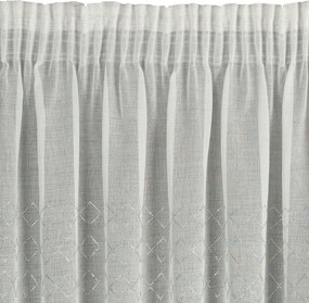 ZÁCLONA NA PÁSKE KLEO 345X260 CM BIELA