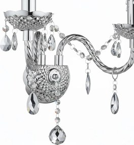 Toolight Toolight, nástenné svietidlo 2xE14, EBT019-2W, chrómová, OSW-01237