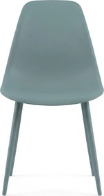Jedálenská stolička OSAKA plastová, petrolejová