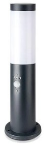 V-Tac Vonkajšia lampa so senzorom 1xE27/60W/230V IP44 45cm antracit 8965