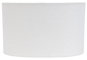 Oválny tienidlo z ľanu biele 25/16/15