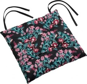 Podsedák na stoličku OMBRE 38x38 cm, sivý