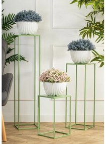 Stojan na kvety 100x24 cm tmavozelená